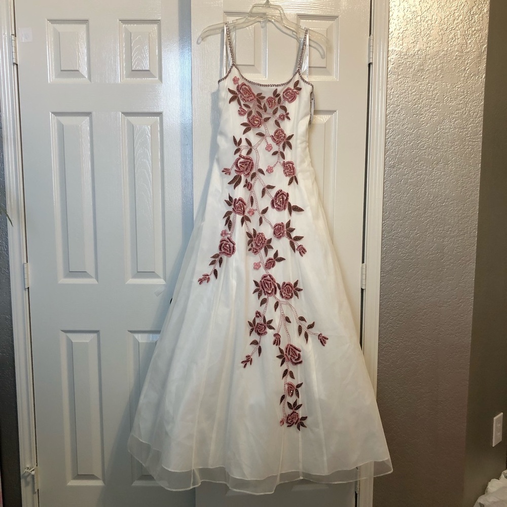 White Ball Gown
